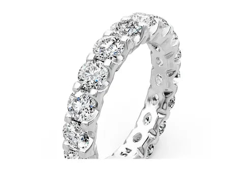 Round Cut Eternity Ring