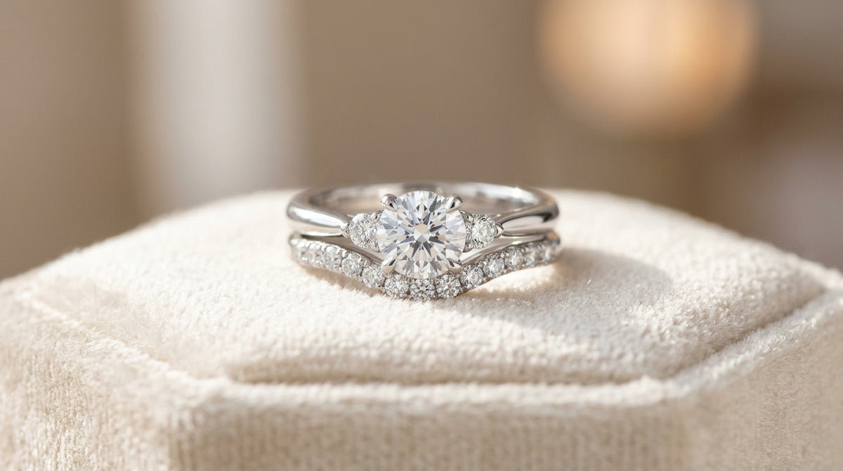 What Is a Bridal Set? Engagement Ring + Band, Explained