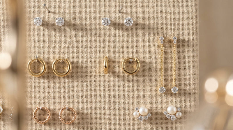 Types of Earrings: Studs, Hoops, Huggies, Drops and More