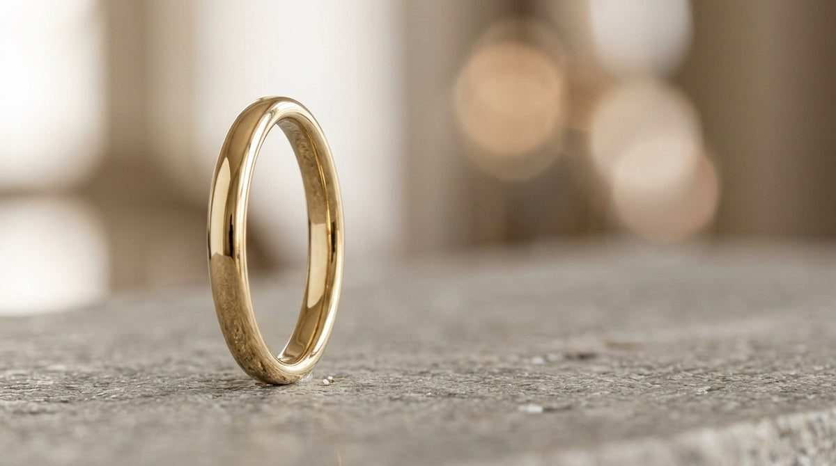 Comfort Fit Wedding Bands: What the Inside of Your Ring Changes