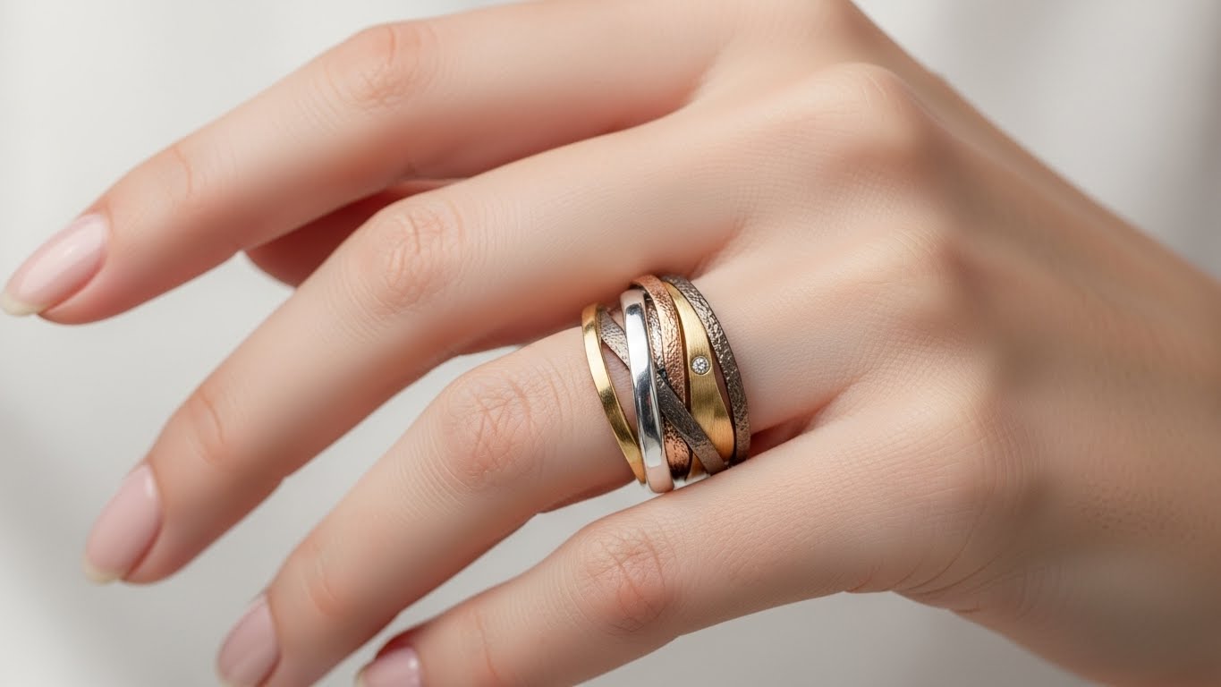 Mixed Metal Rings: Trendy, Versatile, and Modern Jewelry Guide - Primestyle.com