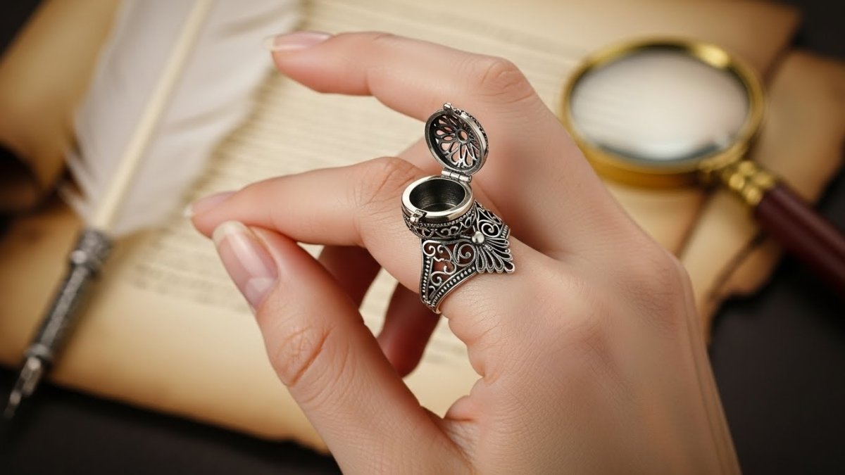 Poison (Locket) Rings: History, Symbolism, Uses & Modern Appeal - Primestyle.com