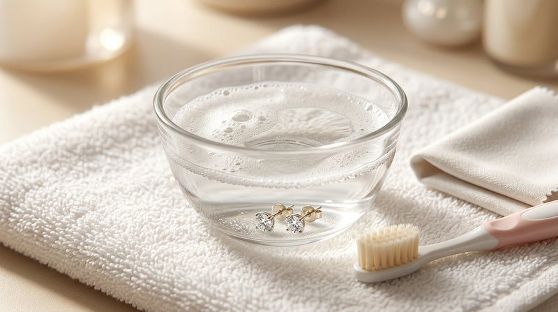 How to Clean Diamond Earrings at Home (Safely)