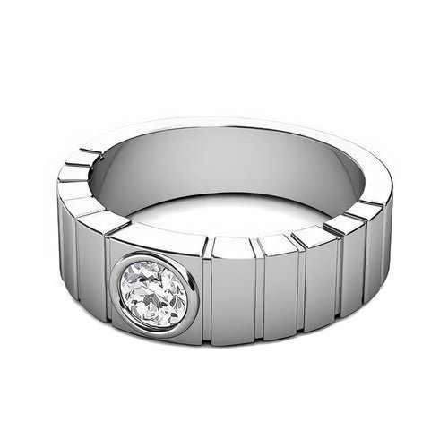 0.25 CT Round Cut Natural Diamonds - Wedding Band