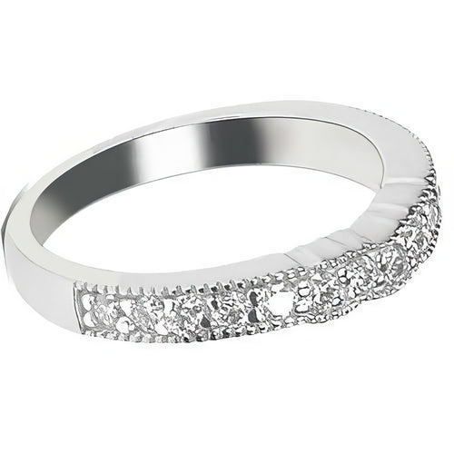 0.60 CT Round Cut Natural Diamonds - Wedding Band