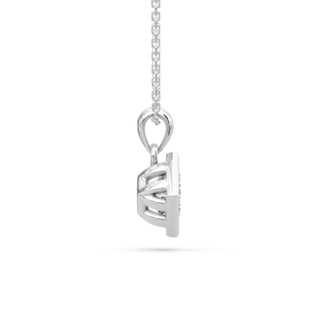 0.50-6.00 CT Princess Cut Lab Grown Diamonds - Solitaire Pendant