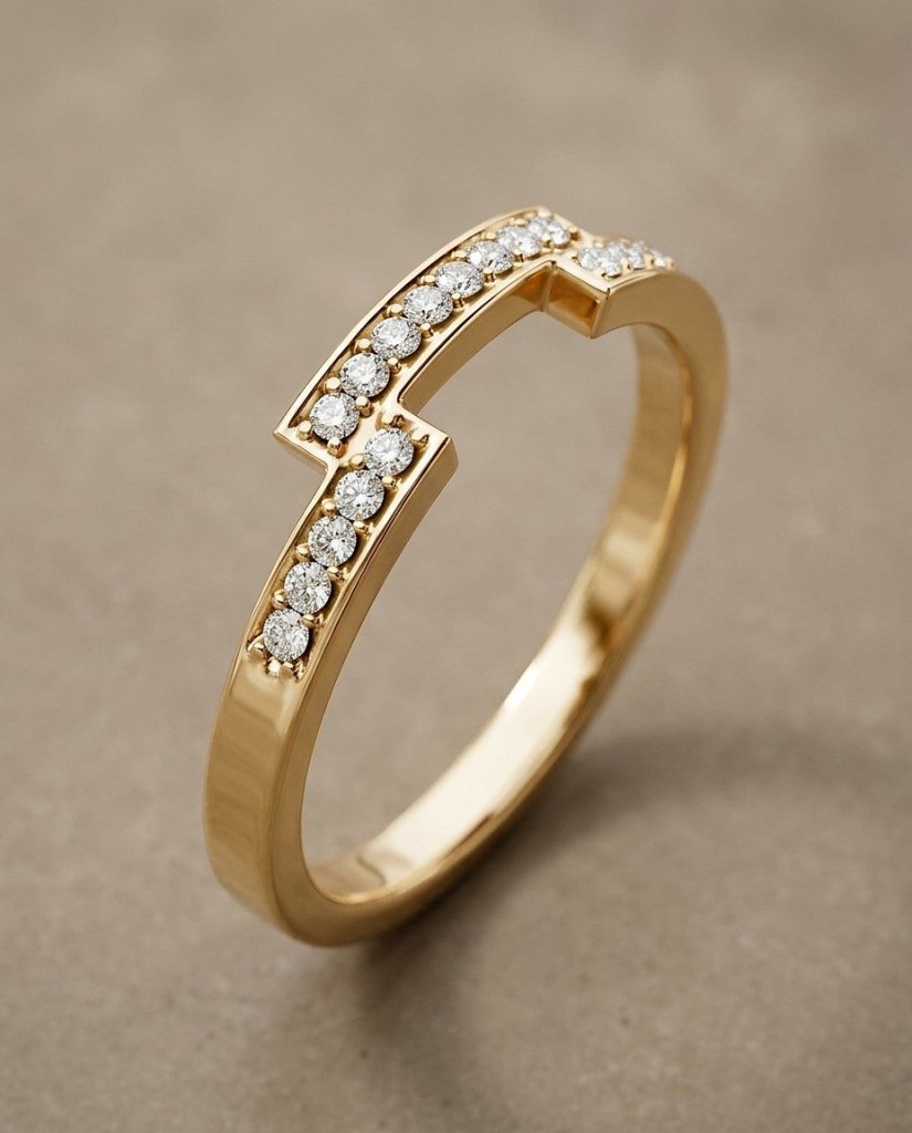 0.15 CT Round Cut Natural Diamonds - Wedding Band - Primestyle.com
