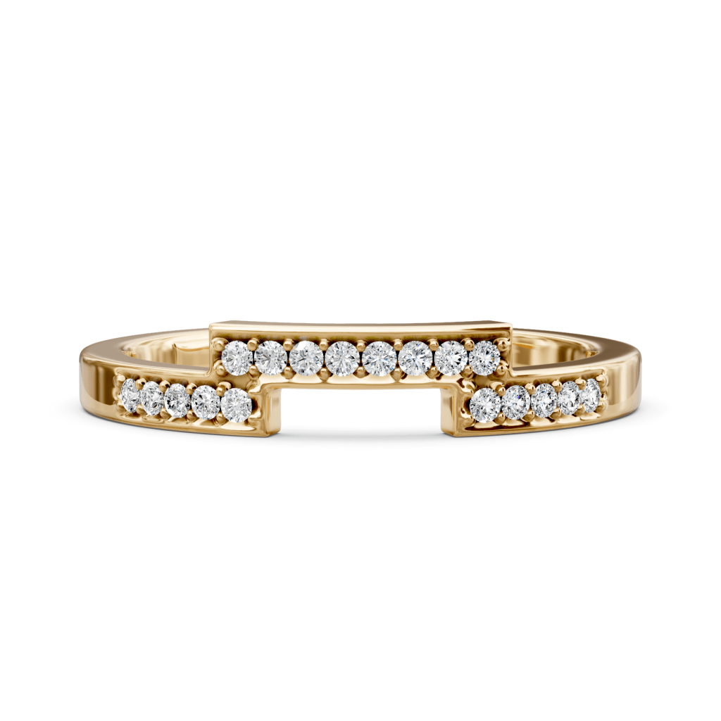 0.15 CT Round Cut Natural Diamonds - Wedding Band - Primestyle.com