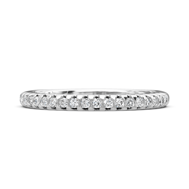 0.20 CT Round Cut Natural Diamonds - Wedding Band