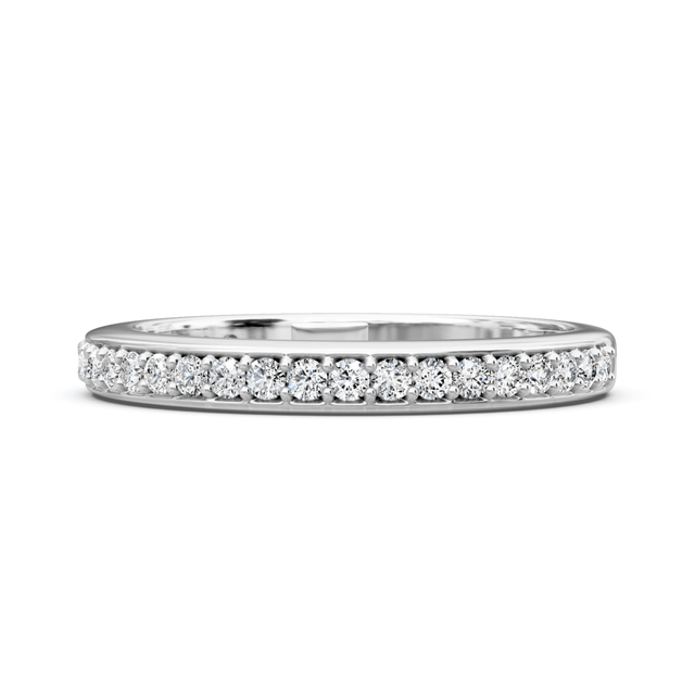 0.30 CT Round Cut Natural Diamonds - Wedding Band