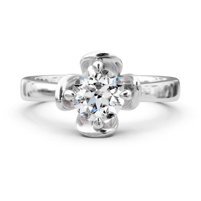 0.50-6.00 CT Round Cut Lab Grown Diamonds - Solitaire Rings