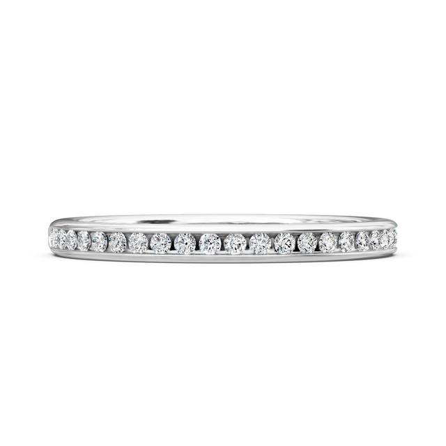 0.25 CT Round Cut Lab Grown Diamonds - Wedding Band