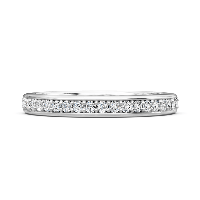 0.15 CT Round Cut Natural Diamonds - Wedding Band