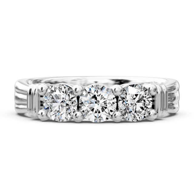 0.90-2.05 CT Round Cut Natural Diamonds - Engagement Ring