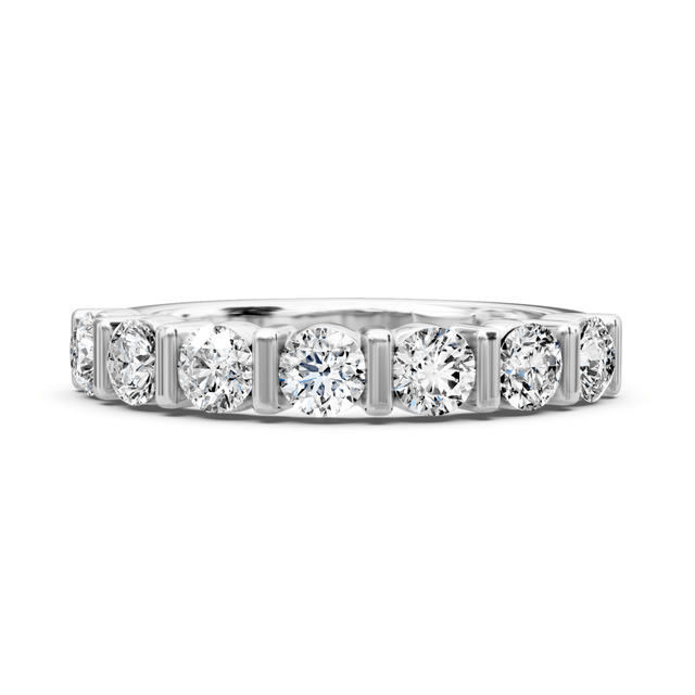1.05 CT Round Cut Natural Diamonds - Wedding Band
