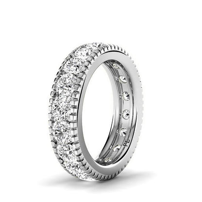 1.00 CT Round Cut Diamonds - Eternity Ring