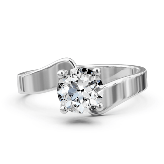 0.35-1.50 CT Emerald Cut Natural Diamonds - Solitaire Rings