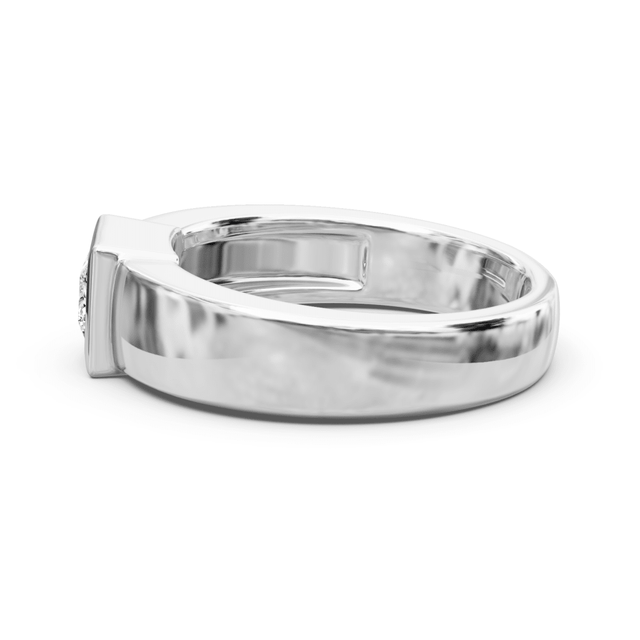 0.35-1.50 CT Princess Cut Natural Diamonds - Solitaire Rings