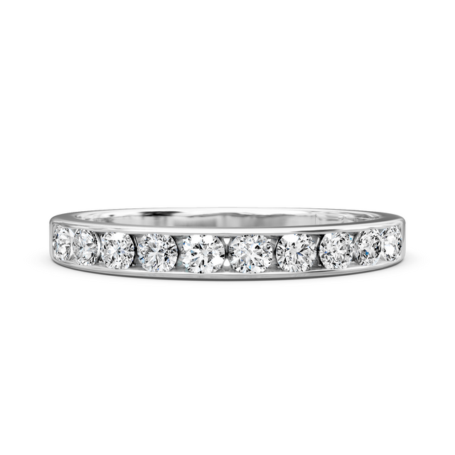 0.25 CT Round Cut Lab Grown Diamonds - Wedding Band