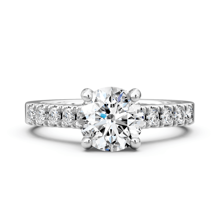 Round Cut Engagement Ring — 0.60–1.75 carat, factory direct from PrimeStyle