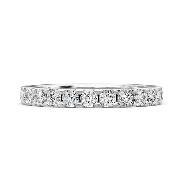 0.60 CT Round Cut Natural Diamonds - Wedding Band