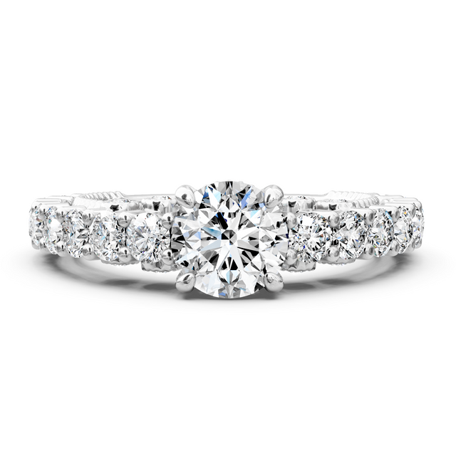 2.20-7.70 CT Round Cut Lab Grown Diamonds - Engagement Ring
