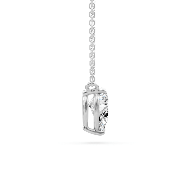 0.50-6.00 CT Pear Cut Lab Grown Diamonds - Solitaire Pendant