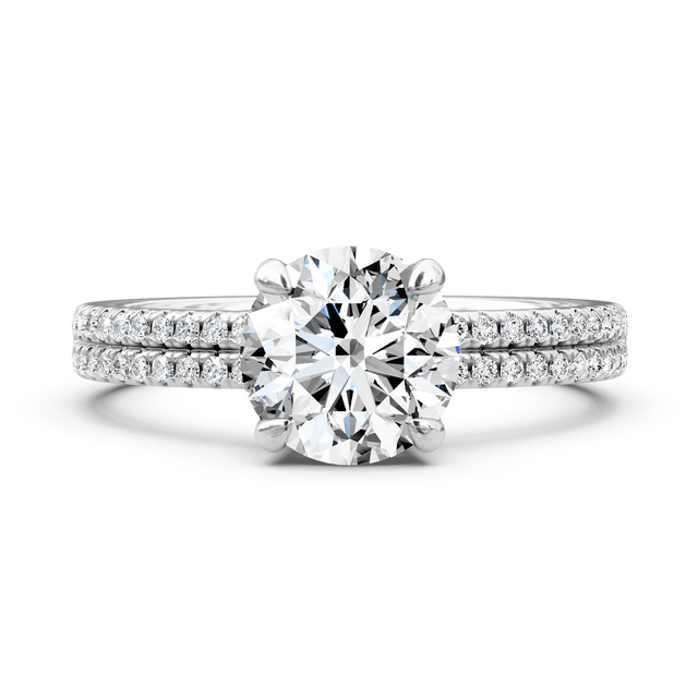 0.70-6.20 CT Round Cut Lab Grown Diamonds - Engagement Ring