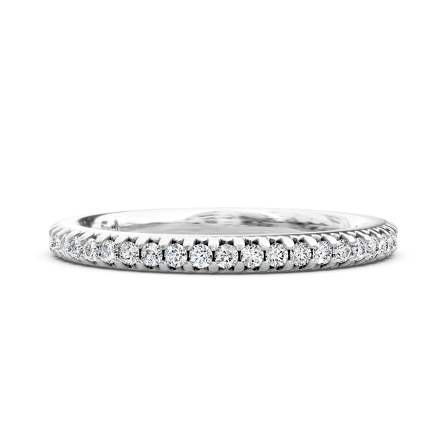 0.25 CT Round Cut Lab Grown Diamonds - Wedding Band