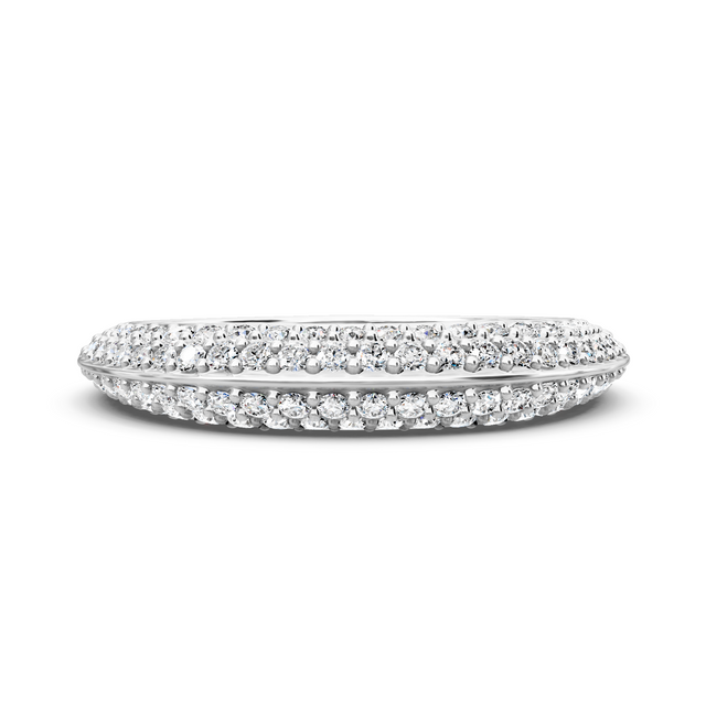0.80 CT Round Cut Natural Diamonds - Wedding Band