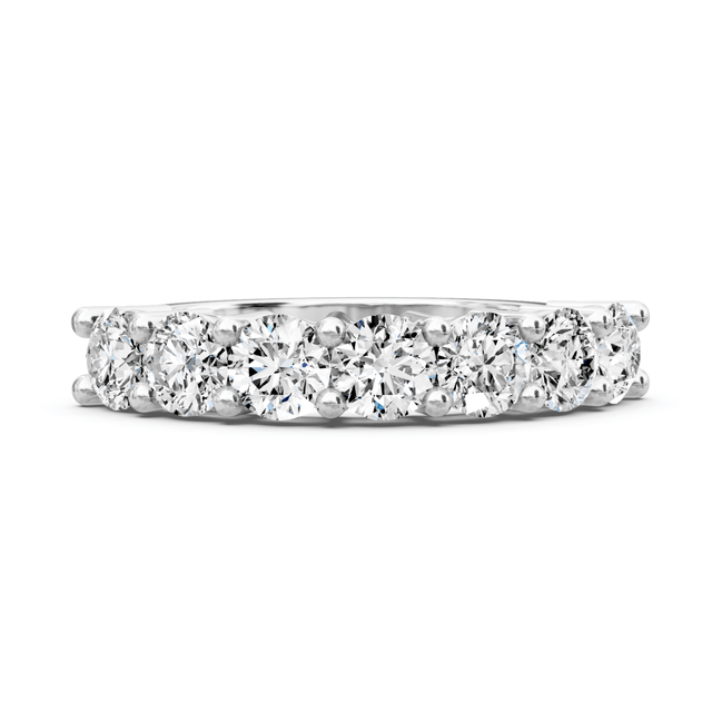 2.00 CT Round Cut Natural Diamonds - Wedding Band