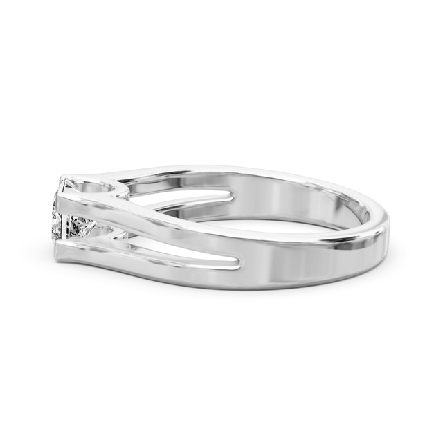 0.35-1.50 CT Princess Cut Natural Diamonds - Solitaire Rings