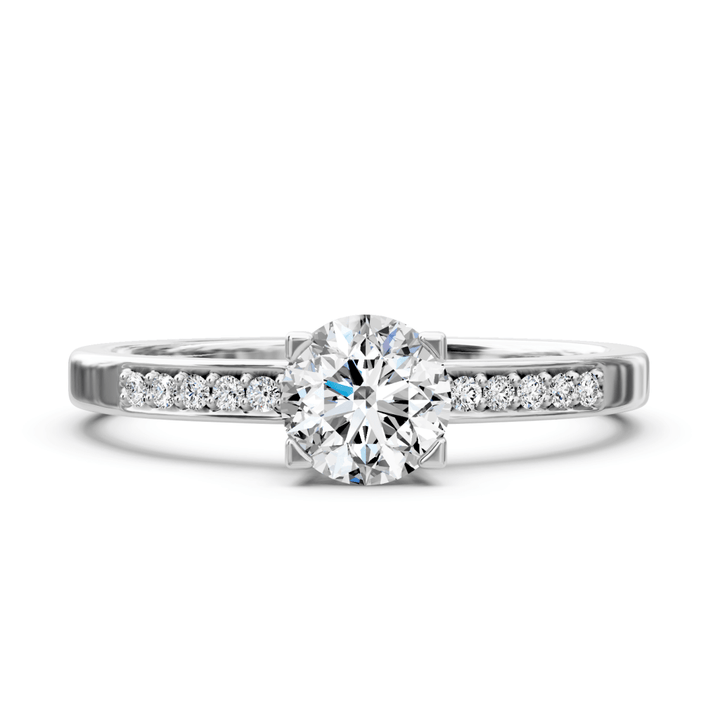 Round Cut Engagement Ring — 0.45–1.60 carat, factory direct from PrimeStyle