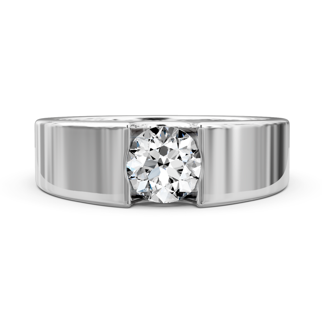 0.50-6.00 CT Round Cut Lab Grown Diamonds - Solitaire Rings