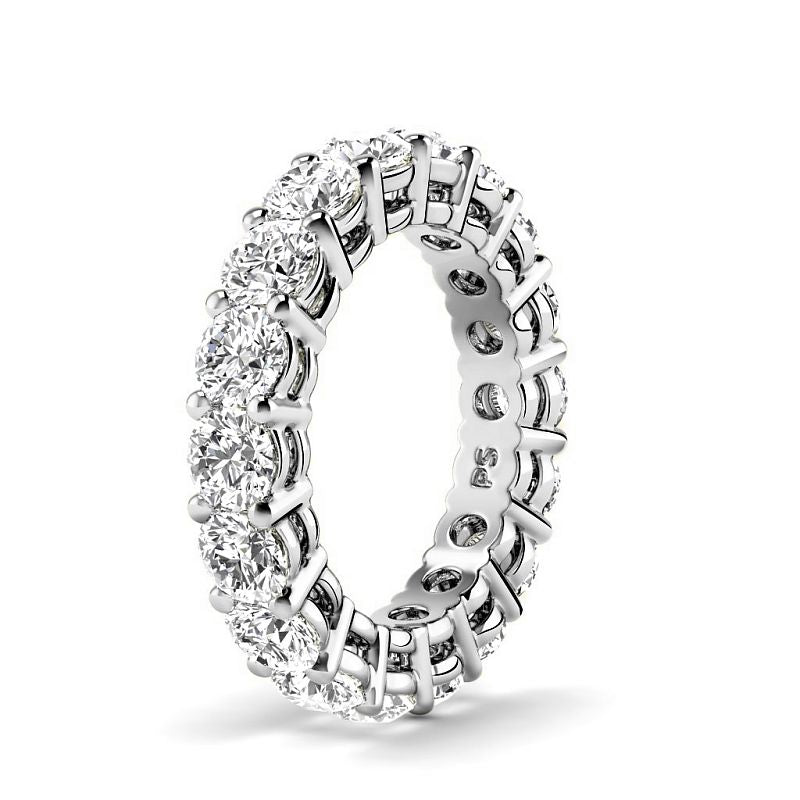 Magnificent 2.50 CT Round Cut Diamond Eternity Ring in 14KT White Gold