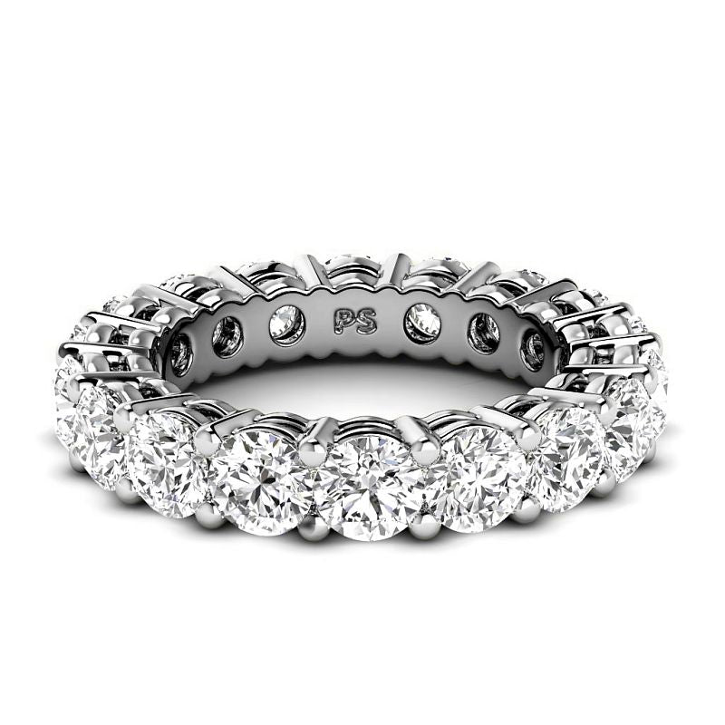 Magnificent 2.50 CT Round Cut Diamond Eternity Ring in 14KT White Gold