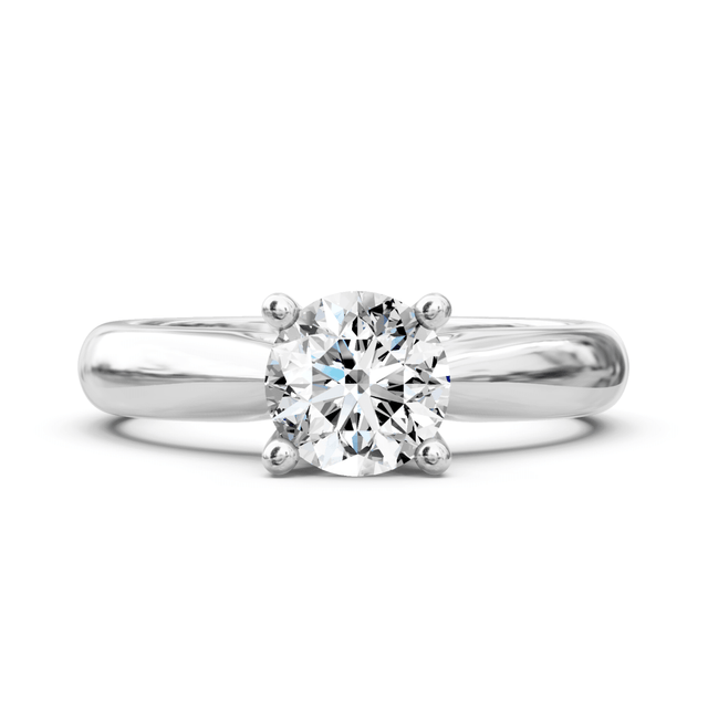 0.45-1.60 CT Round Cut Natural Diamonds - Engagement Ring