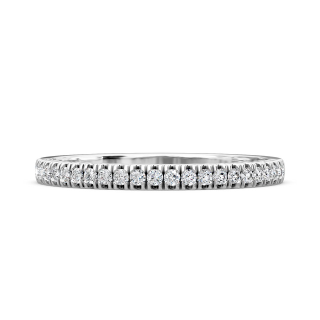 0.25 CT Round Cut Lab Grown Diamonds - Wedding Band