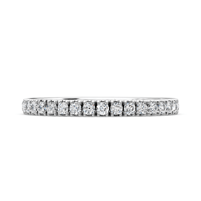 0.25 CT Round Cut Natural Diamonds - Wedding Band