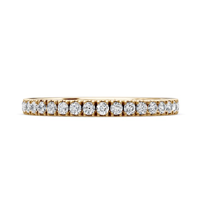 0.25 CT Round Cut Natural Diamonds - Wedding Band