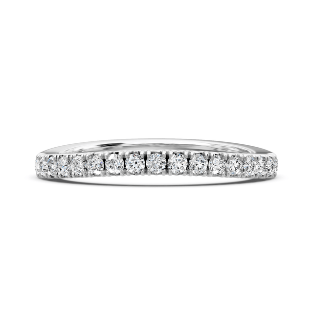 0.30 CT Round Cut Natural Diamonds - Wedding Band