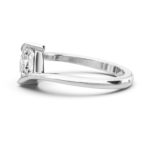 0.35-1.50 CT Princess Cut Natural Diamonds - Solitaire Rings