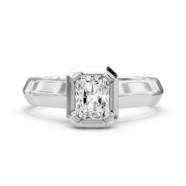 0.52-6.02 CT Radiant & Round Cut Lab Grown Diamonds - Engagement Ring