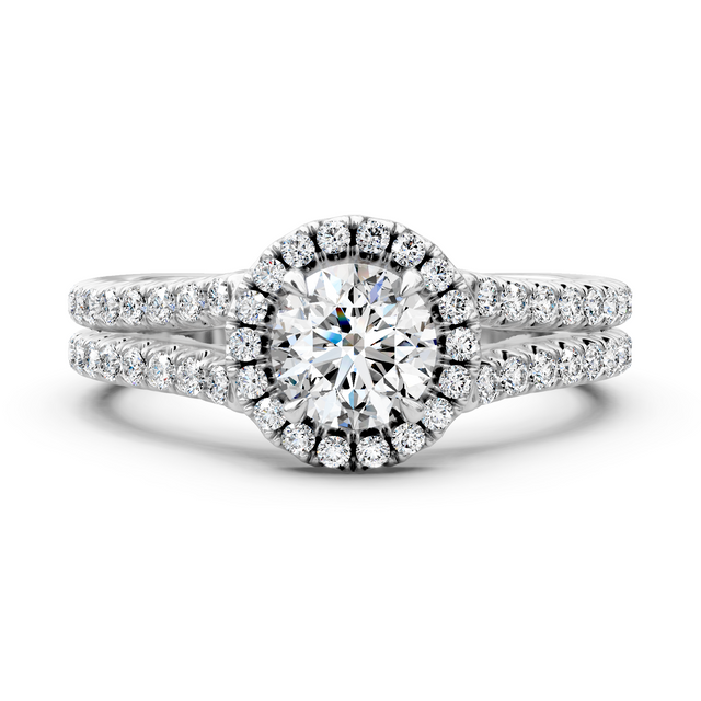1.10-6.60 CT Round Cut Lab Grown Diamonds - Engagement Ring