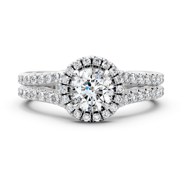 0.95-2.10 CT Round Cut Natural Diamonds - Engagement Ring