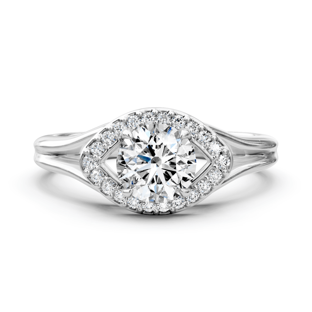 0.45-1.60 CT Round Cut Natural Diamonds - Engagement Ring