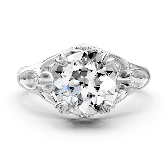 0.42-1.57 CT Round Cut Natural Diamonds - Engagement Ring