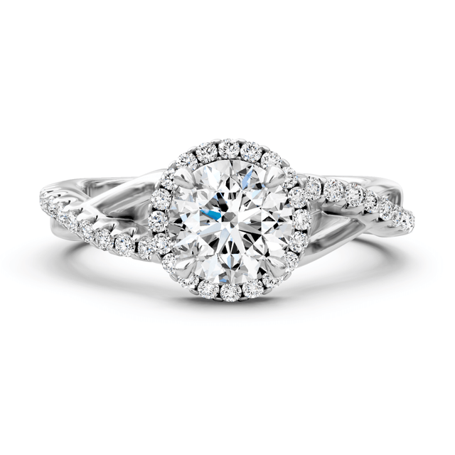 0.60-1.75 CT Round Cut Natural Diamonds - Engagement Ring