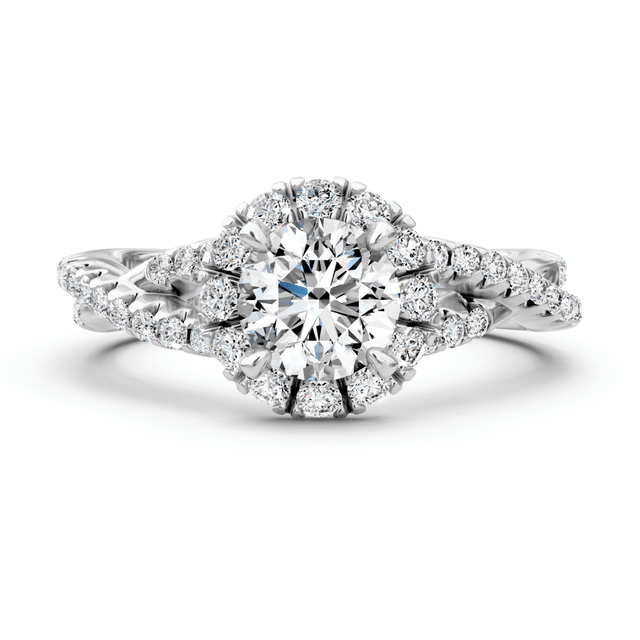 0.80-1.95 CT Round Cut Natural Diamonds - Engagement Ring