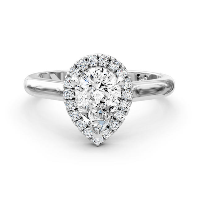 0.70-6.20 CT Pear & Round Cut Lab Grown Diamonds - Engagement Ring